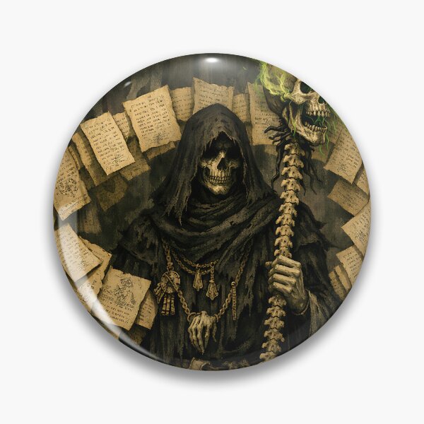Item preview, The Ossuary Archmage - Dark Fantasy Sorcerer designed and sold by bapupa.