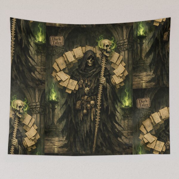 Item preview, The Ossuary Archmage - Dark Fantasy Sorcerer designed and sold by bapupa.