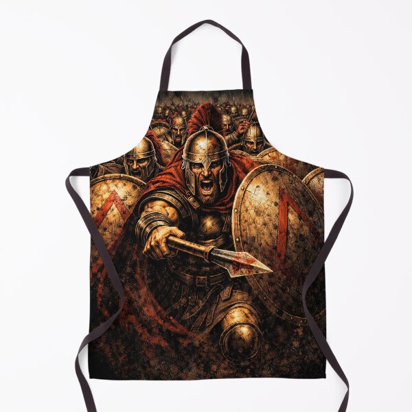 Item preview, Spartan Wall Ancient Warrior Formation Art designed and sold by Retr0Tshirts.
