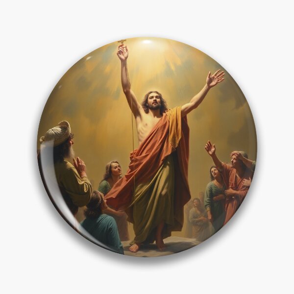 Item preview, Jesus raisen from the dead. designed and sold by oldMastersofart.
