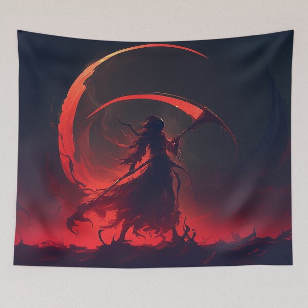 Item preview, Fiery Scythe Shadow Reaper designed and sold by Christian Weiss.