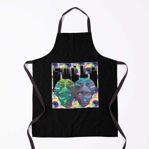 Item preview, Surreal Smiling Faces Abstract Split Color Art designed and sold by hectorcally48.