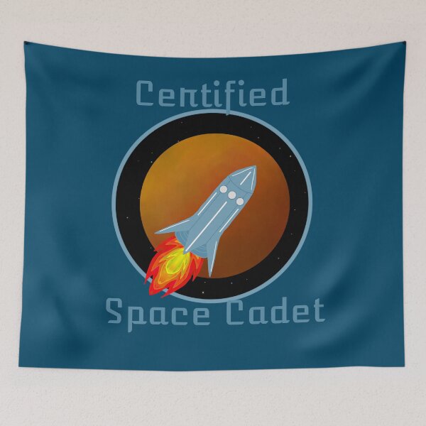 Item preview, Certified Space Cadet  designed and sold by JaygiesDesign.