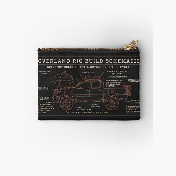 Item preview, Overland Rig Build Schematic Technical Blueprint designed and sold by Dariusz.K.