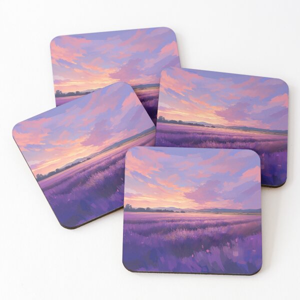 Item preview, Endless Lavender Fields At Sunset designed and sold by Christian Weiss.
