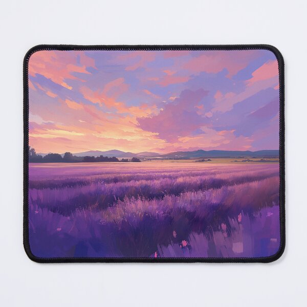 Item preview, Endless Lavender Fields At Sunset designed and sold by Christian Weiss.