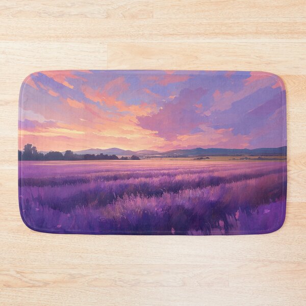Item preview, Endless Lavender Fields At Sunset designed and sold by Christian Weiss.