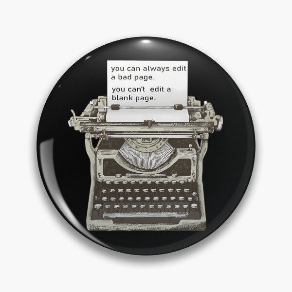 Item preview, Vintage Purple Typewriter Author Quote Art designed and sold by hectorcally48.
