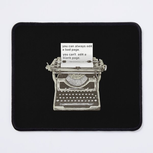 Item preview, Vintage Purple Typewriter Author Quote Art designed and sold by hectorcally48.