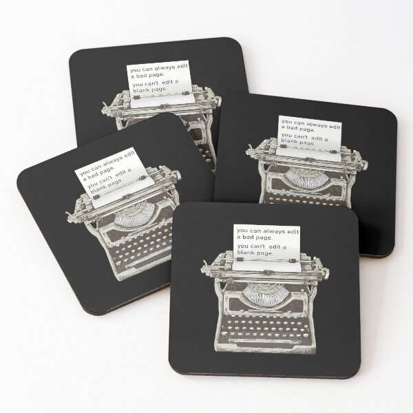Item preview, Vintage Purple Typewriter Author Quote Art designed and sold by hectorcally48.