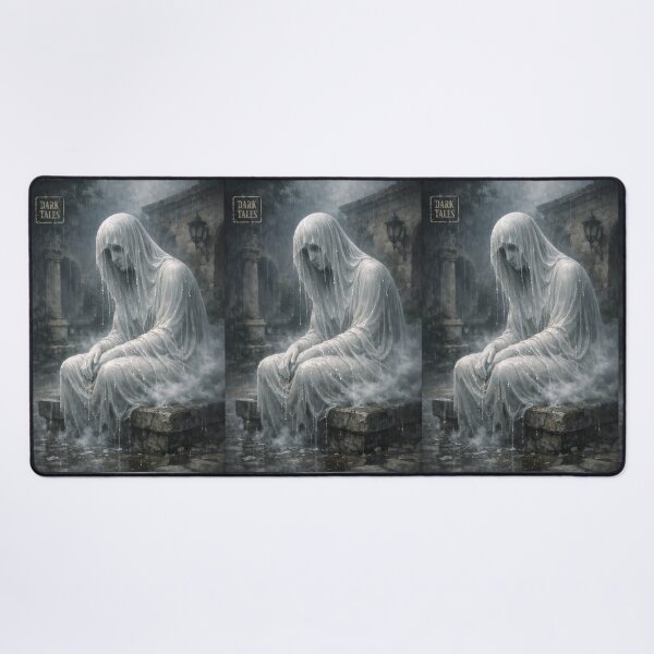 Item preview, The Veiled Marble Mourner - Death Motif designed and sold by bapupa.
