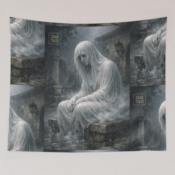 Item preview, The Veiled Marble Mourner - Death Motif designed and sold by bapupa.