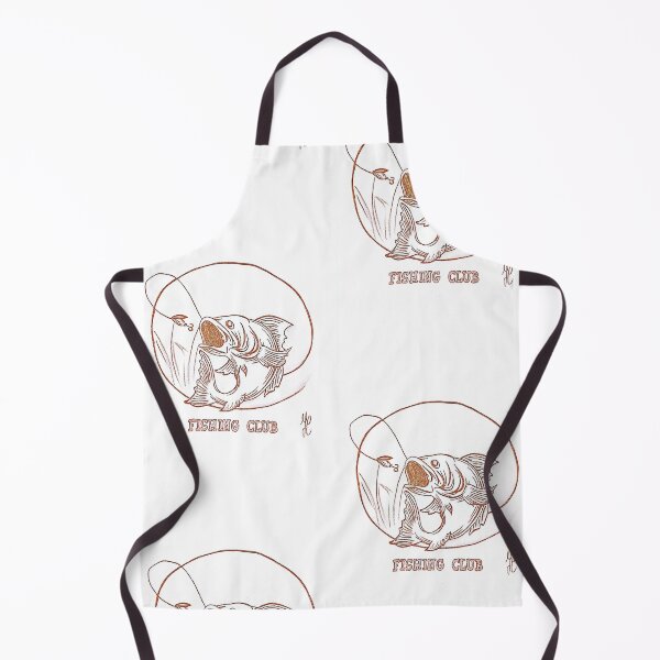 Item preview, Fishing Club – Logo Vintage con Pesce ed Esche designed and sold by DisegniPersonalizzati di irka87.