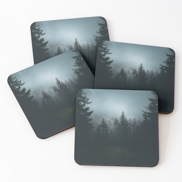 Item preview, Mysterious Foggy Pine Forest designed and sold by Christian Weiss.