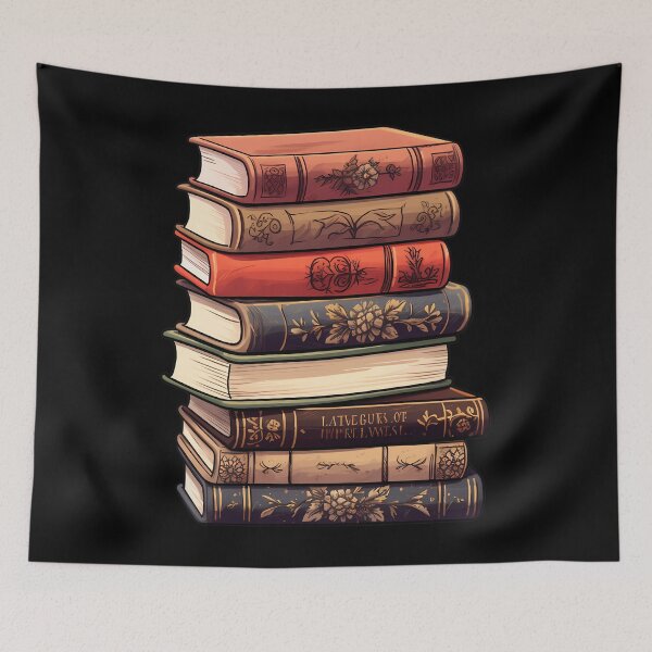 Item preview, Classic Vintage Book Stack Dark Academia designed and sold by hectorcally48.