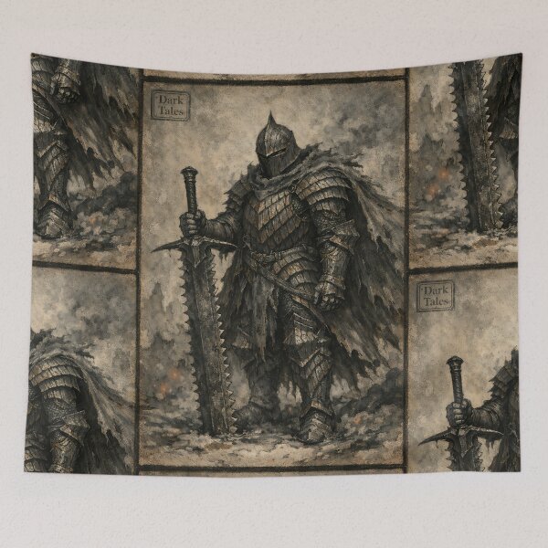 Item preview, The Ash-Walker Sentinel - Dragon Slayer Knight designed and sold by bapupa.