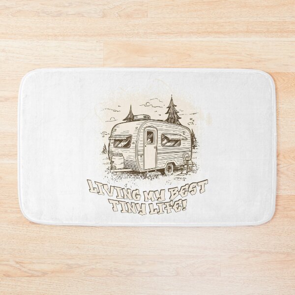 Item preview, Living My Best Tiny Life – Camper Trailer Camping Design designed and sold by TestudoDesign.