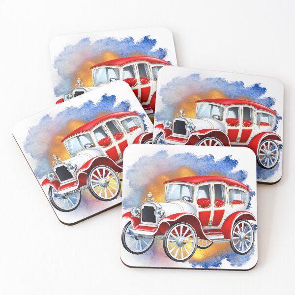Item preview, Classic Vintage Car | Retro Automobile Art designed and sold by ChenEngEng.