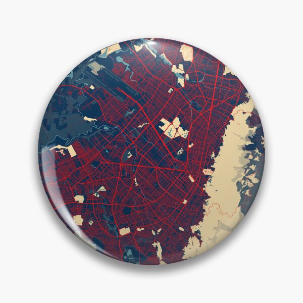 Item preview, Bogota City Map of Colombia - Stencil designed and sold by deMAP.