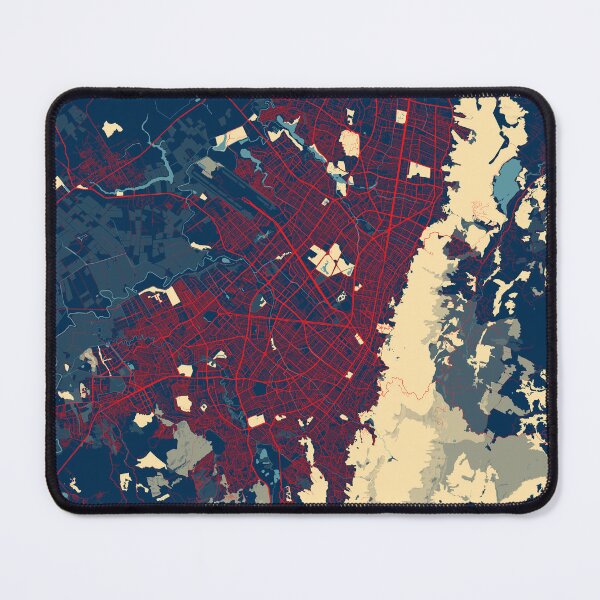Item preview, Bogota City Map of Colombia - Stencil designed and sold by deMAP.
