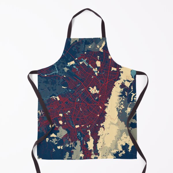 Item preview, Bogota City Map of Colombia - Stencil designed and sold by deMAP.