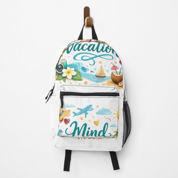 Item preview, Mind Needs Vacation Cute Aesthetic Quote Design | Relax Mood Funny Introvert Sticker designed and sold by Sanika arts .
