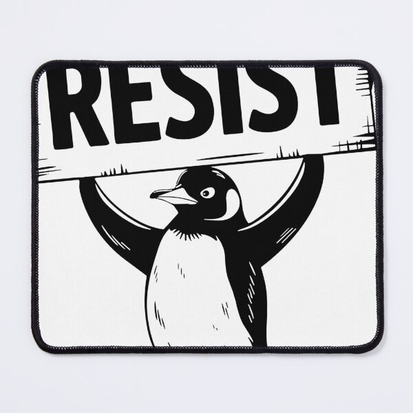 Item preview, Penguin resist, Political Penguin designed and sold by dansonarts.
