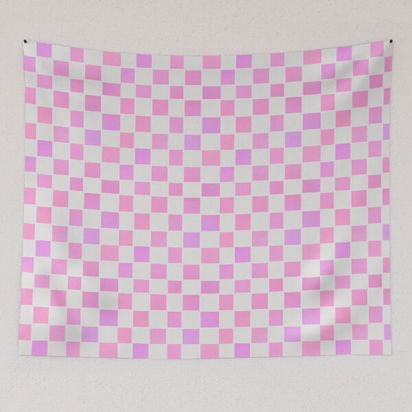 Item preview, Pinky Purple Checkers  designed and sold by JaygiesDesign.