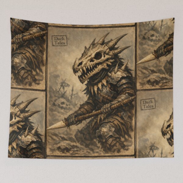 Item preview, The Skull-Crowned Ravager - Dragon Slayer Knight designed and sold by bapupa.