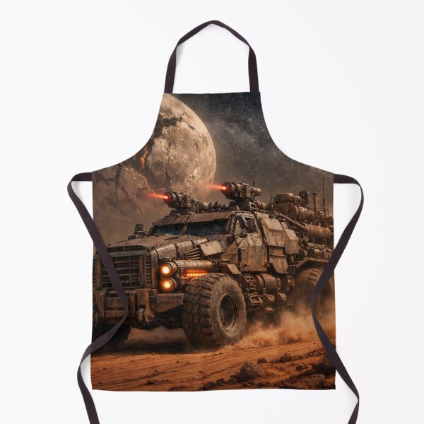 Item preview, Dystopian Battle Truck Through Dust designed and sold by 216031.