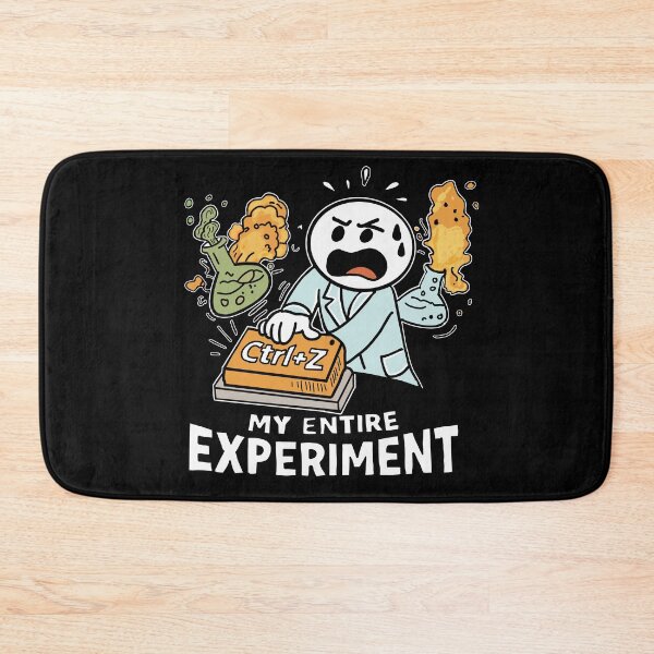 Item preview, Ctrl Z My Entire Experiment Funny Lab Humor Scientist Shirt designed and sold by Popstudio85.