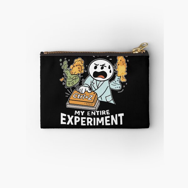 Item preview, Ctrl Z My Entire Experiment Funny Lab Humor Scientist Shirt designed and sold by Popstudio85.