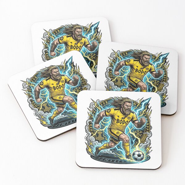 Item preview, BODO Viking Striker Football Sticker designed and sold by Imaginarium of Chaos falcon88 .