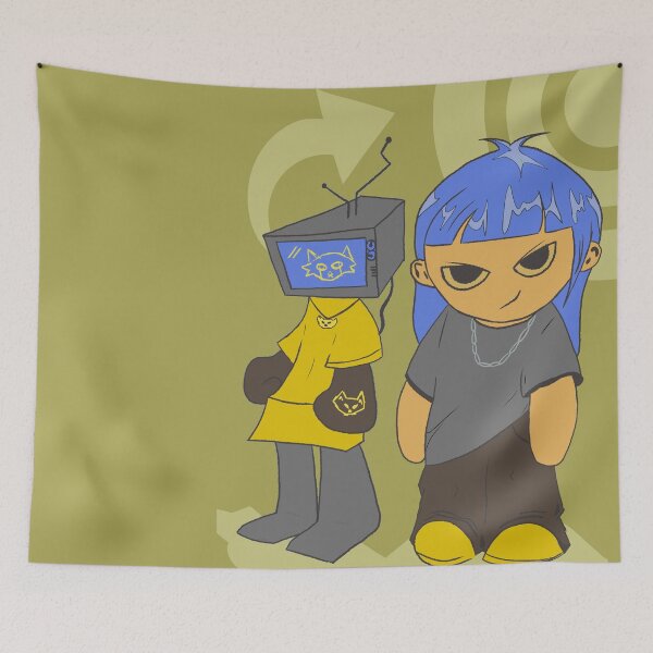 Item preview, tomboy and TV-head designed and sold by Jasvera-ART.