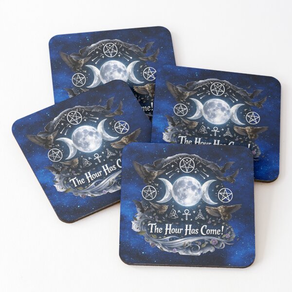Item preview,  The Hour Has Come – Triple Moon Witchcraft Design designed and sold by MysticOzzy.