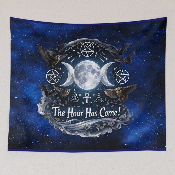 Item preview,  The Hour Has Come – Triple Moon Witchcraft Design designed and sold by MysticOzzy.
