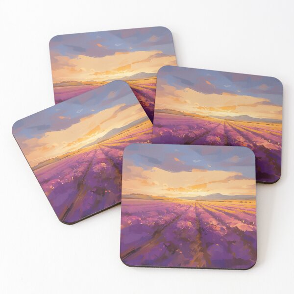 Item preview, Endless Lavender Fields At Sunrise designed and sold by Christian Weiss.