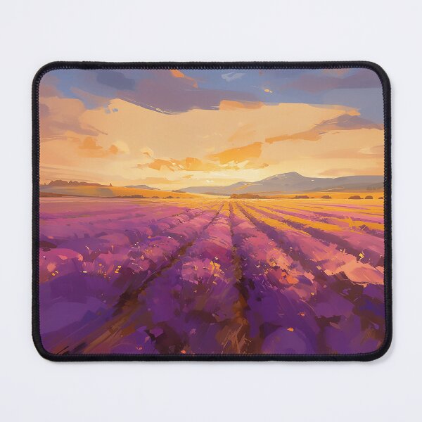 Item preview, Endless Lavender Fields At Sunrise designed and sold by Christian Weiss.