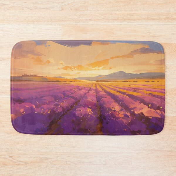 Item preview, Endless Lavender Fields At Sunrise designed and sold by Christian Weiss.