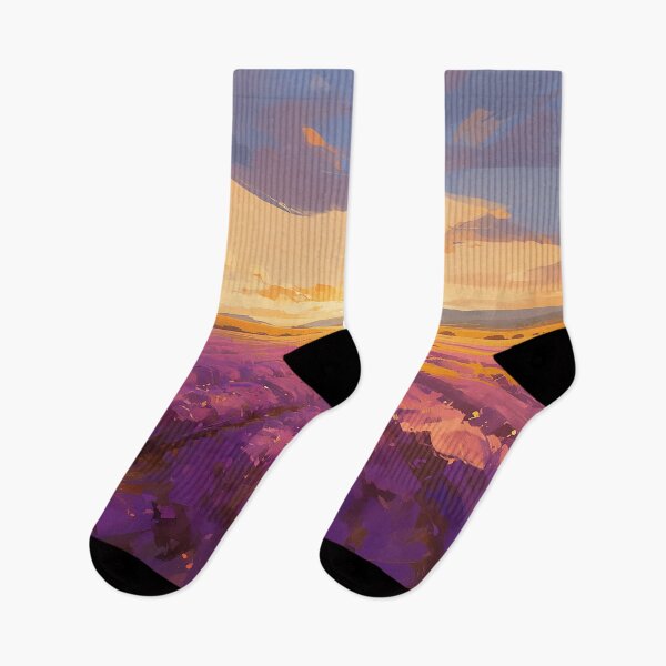 Item preview, Endless Lavender Fields At Sunrise designed and sold by Christian Weiss.