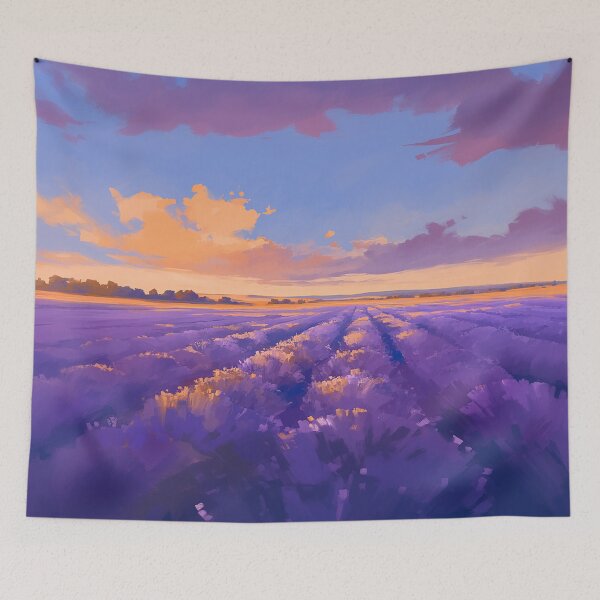 Item preview, Lavender Meadow Sunset Horizon designed and sold by Christian Weiss.