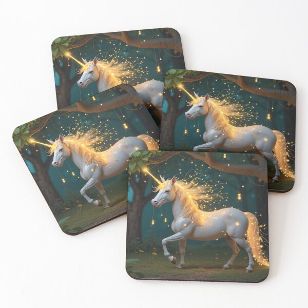 Item preview, Unicorn in wood designed and sold by gl-sminkis.