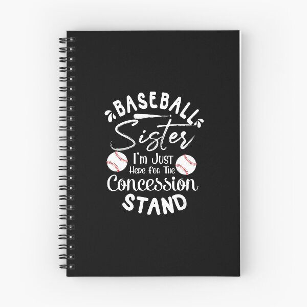Item preview, Baseball Sister Im Just Here For The Concession Stand Funny Baseball Fan Design designed and sold by zamiokaline.