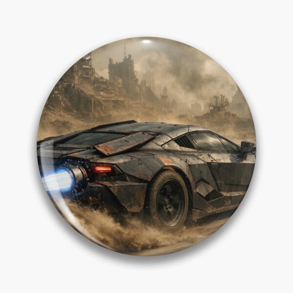 Item preview, Armored Futuristic Vehicle in Post-Apoc Ruins designed and sold by 216031.