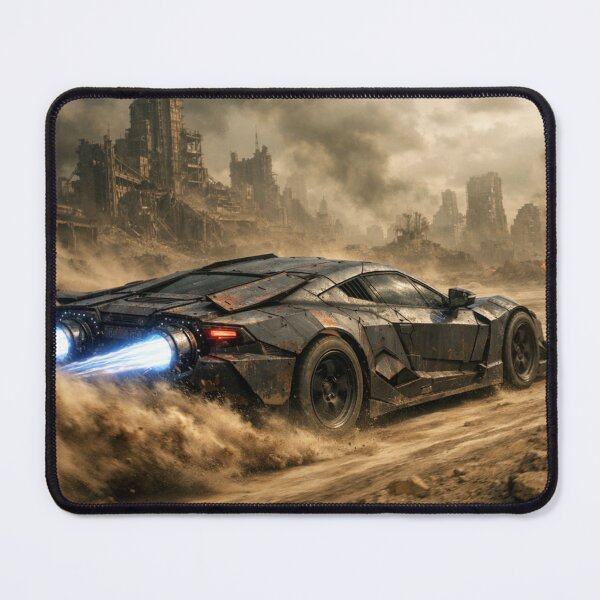 Item preview, Armored Futuristic Vehicle in Post-Apoc Ruins designed and sold by 216031.