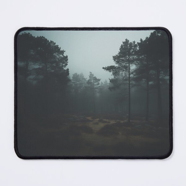 Item preview, Silent Pines In Morning Fog designed and sold by Christian Weiss.