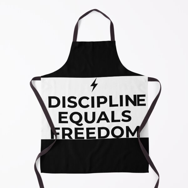 Item preview, Discipline Equals Freedom Minimalist Motivational Streetwear Quote designed and sold by R & K Fashions.