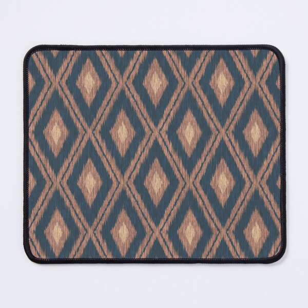 Item preview, Rhombus Ikat Geometric Pattern. Traditional Diamond Ikat seamless pattern. Brown designed and sold by SIR13.
