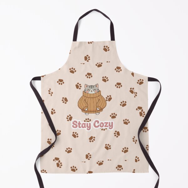 Item preview, Stay Cozy with cat designed and sold by Tiny Step Creation.