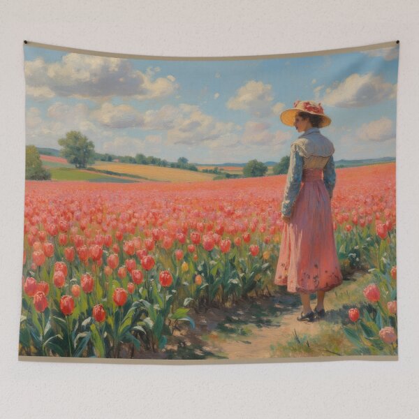 Item preview, Vibrant Tulip Field designed and sold by Mary Spencer.